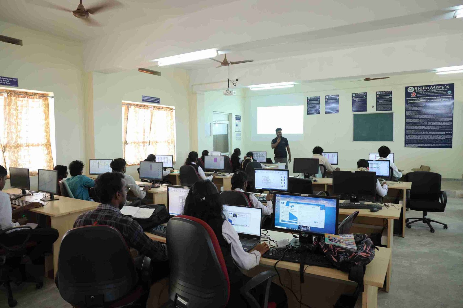 Successfully Wrapped Up: Tekla Workshop at Stella Mary's College of Engineering, Ganapathipuram, Tamil Nadu.